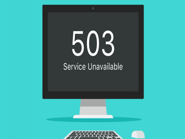 دلایل خطای 503 Service Unavailable