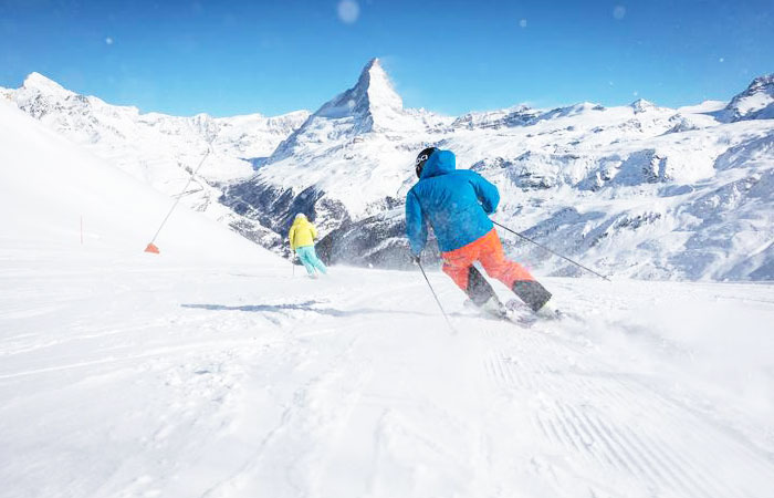 پیست اسکی در سوئیس