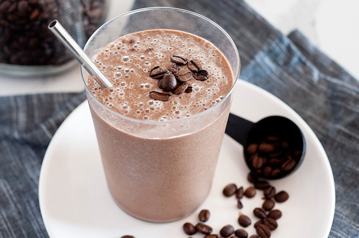 طرز تهیه اسموتی موکا