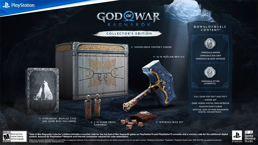 نسخه God of War Ragnarok Collector's Edition