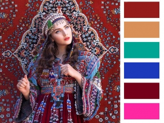 رنگ های ایرانی