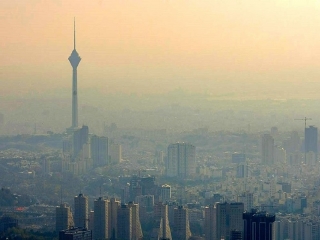 کیفیت هوای تهران در وضعیت نارنجی قرار گرفت