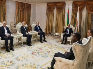 دیدار امیرعبداللهیان با رئیس جمهور موریتانی