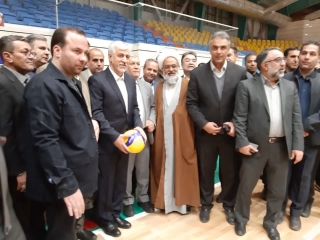 افتتاح سه طرح ورزشی در سیرجان با حضور وزیر ورزش