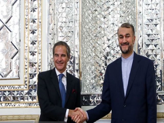 گروسی با امیرعبداللهیان دیدار خواهد کرد گروسی با امیرعبداللهیان دیدار خواهد کرد