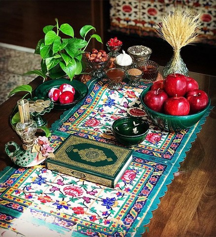 مدل سفره هفت سین سنتی