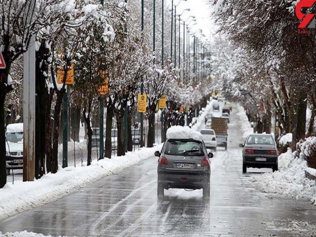 بارش باران و برف در 11 استان
