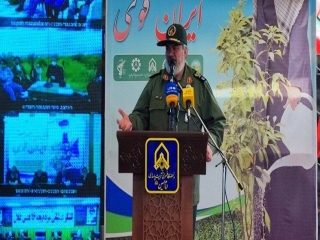 مراسم درختکاری سپاه پاسداران برگزار شد