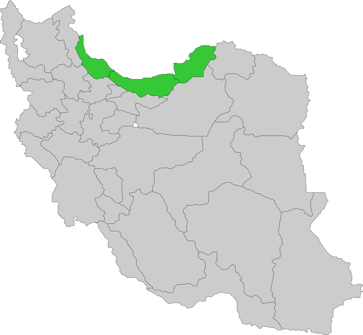 شهرهای ساحلی شمال ایران