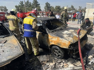یک کشته در آتش سوزی مکانیکی غرب تهران 