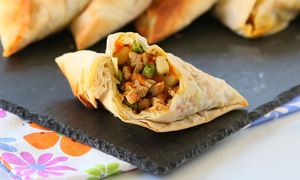 طرز تهیه سمبوسه گیاهی