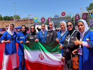 تیم کشتی آلیش بانوان ایران قهرمان آسیا شد
