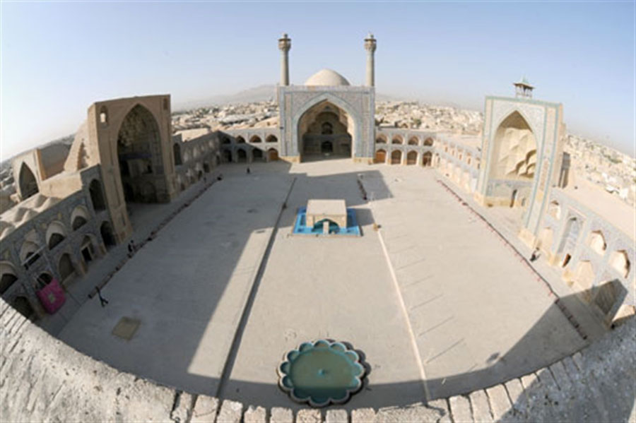 تاریخچه مسجد جامع اصفهان 