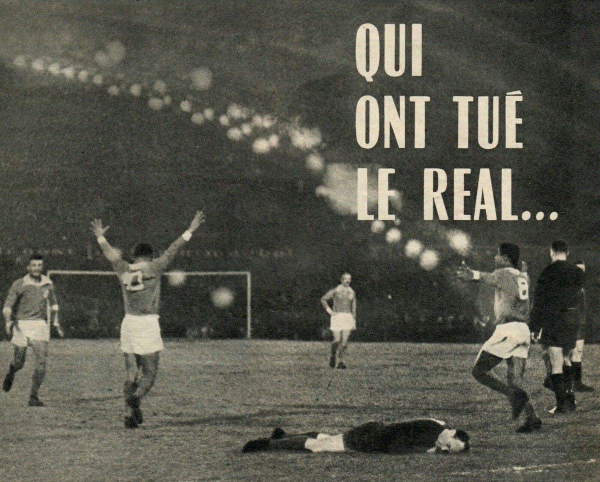 فینال 1962 لیگ قهرمانان اروپا، ظهور بنفیکا و پایان نمایشنامه ای به نام رئال