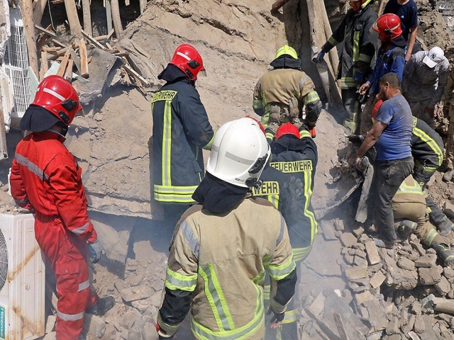 انفجار منزلی مسکونی در مشهد به علت نشت گاز شهری