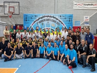 دور رفت لیگ دارت کارگری برگزار شد