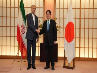 وزیر خارجه ایران با ژاپن دیدار کرد