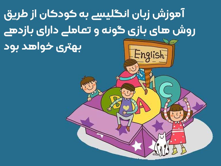  آموزش زبان انگلیسی به کودکان 