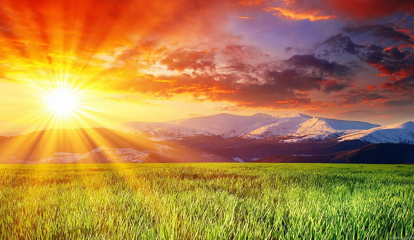 تصاویر زیبا و رویایی از طلوع آفتاب