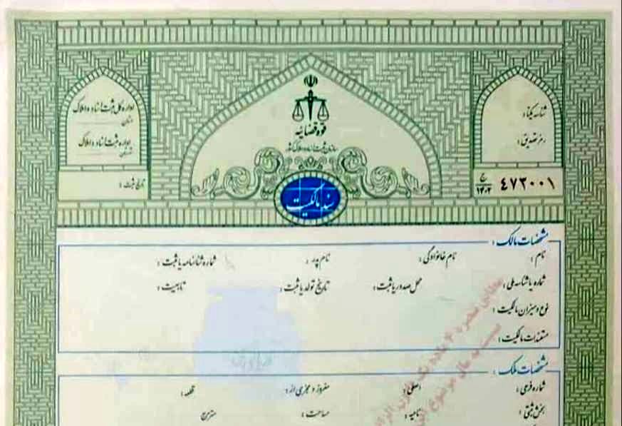 فرق سند تک برگ ملک (قدیمی با سبز)