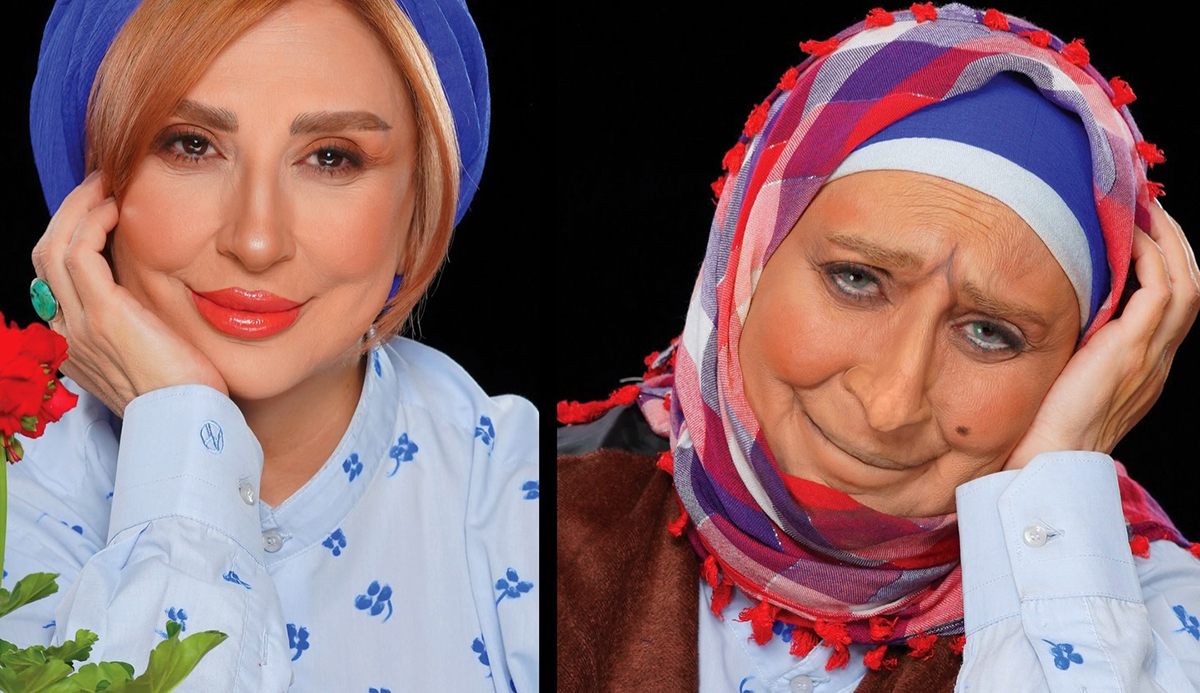 گریم مرجانه گلچین به مناسبت هالووین