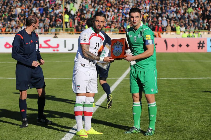 اشکان دژآگه و کاپیتانی تیم ملی در برابر ترکمنستان
