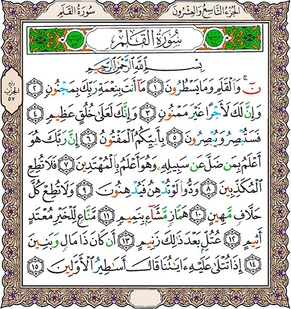 تفسیر سوره القلم