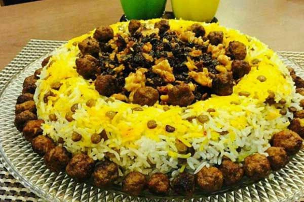 طرز تهیه عدس پلو با مرغ