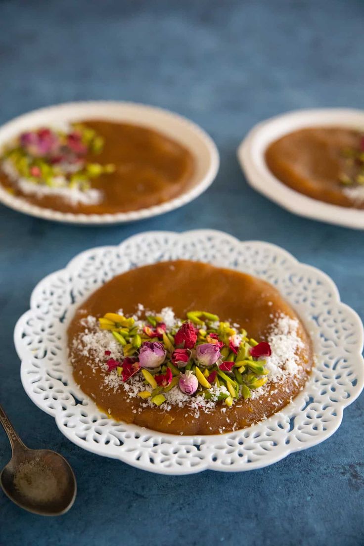 طرز تزیین حلوا