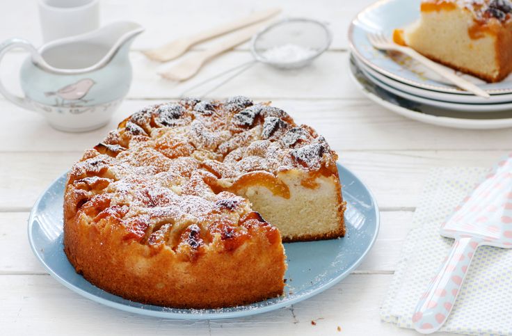 طرز تهیه کیک زردآلو