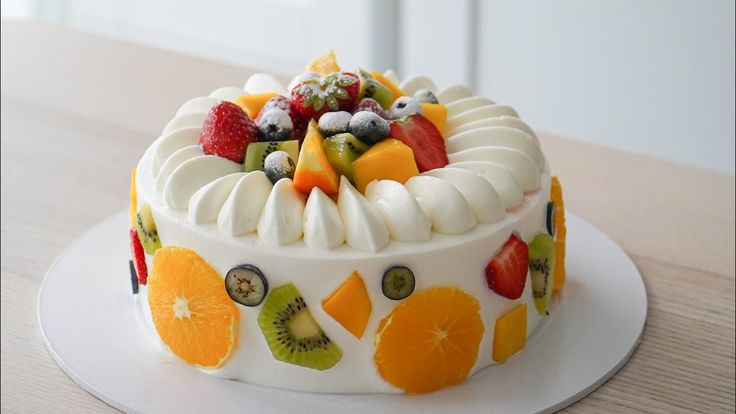طرز تهیه کیک میوه