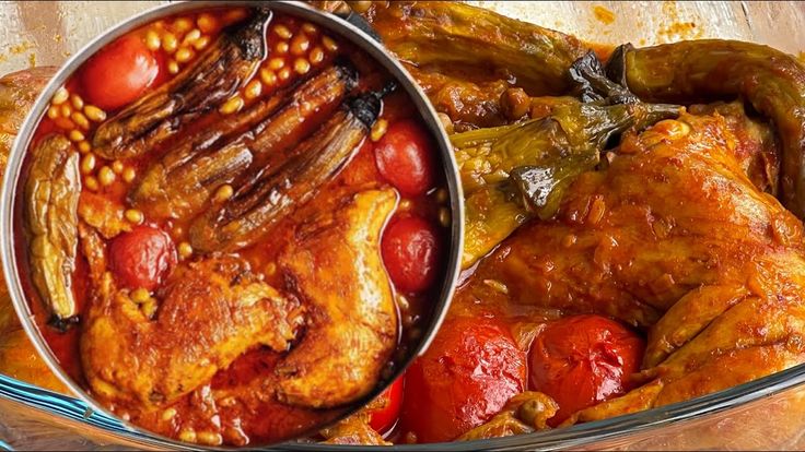 طرز تهیه بادنجان حصیری