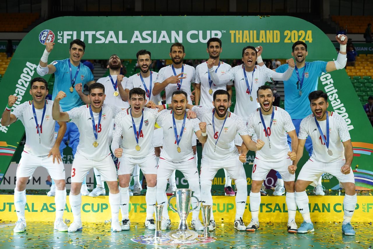 تیم ملی ایران در فوتسال قهرمانی آسیا