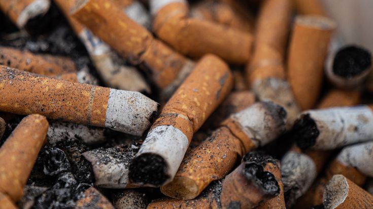 خطرهای ته سیگار