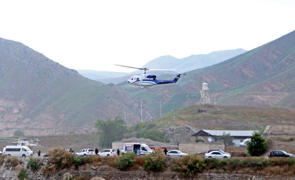 پیکرهای شهدا سانحه بالگرد به تبریز منتقل شدند