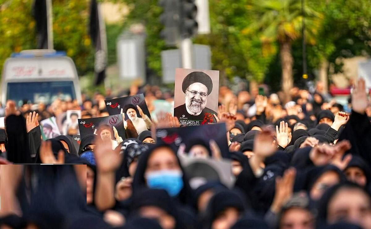 مراسم تشییع ابراهیم رئیسی رئیس جمهور ایران