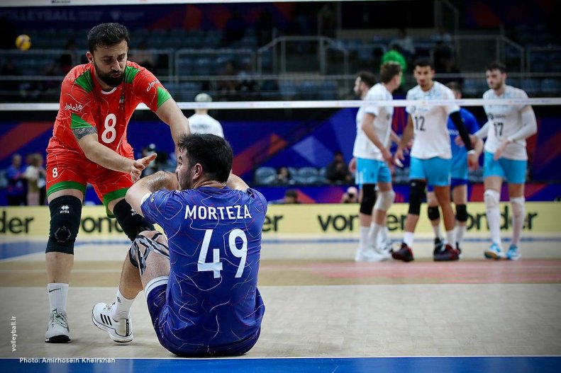 لیگ ملتهای والیبال؛ مسابقه ایران و آرژانتین