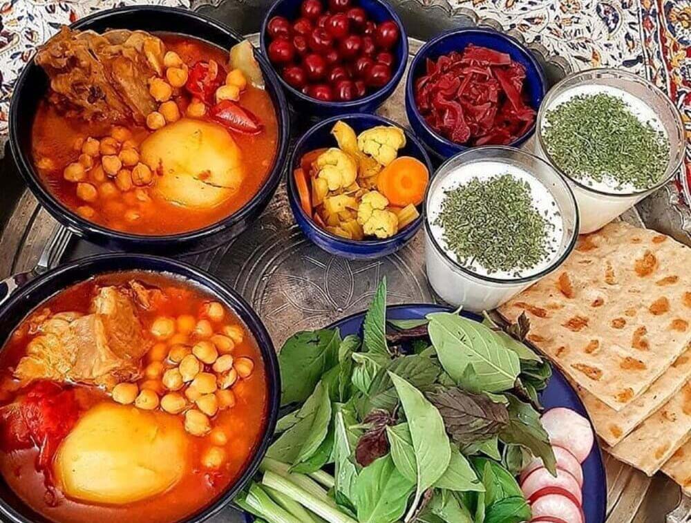 طرز تهیه آبگوشت (دیزی)