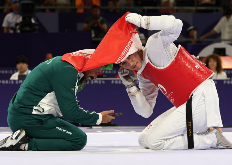 آرین سلیمی و قهرمانی المپیک 2024