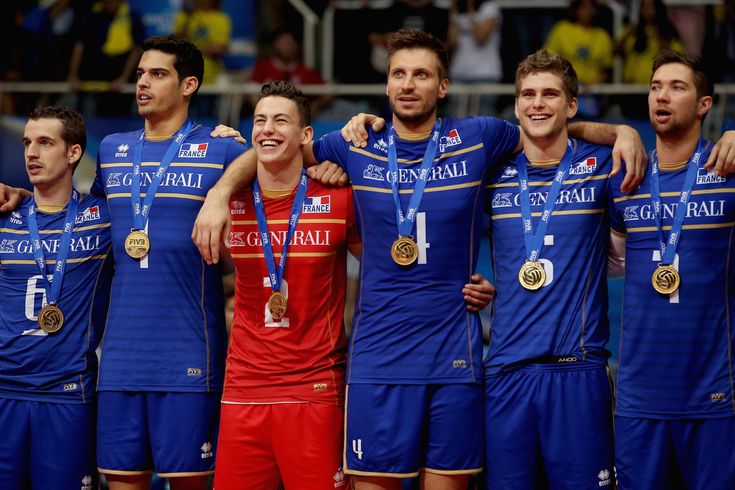 بازیکنان تیم ملی والیبال فرانسه