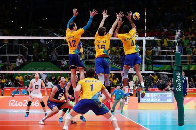 مسابقه والیبال 