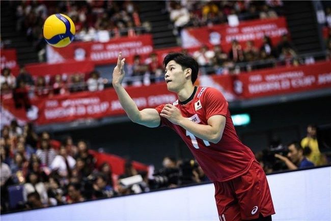 والیبالیست ژاپنی