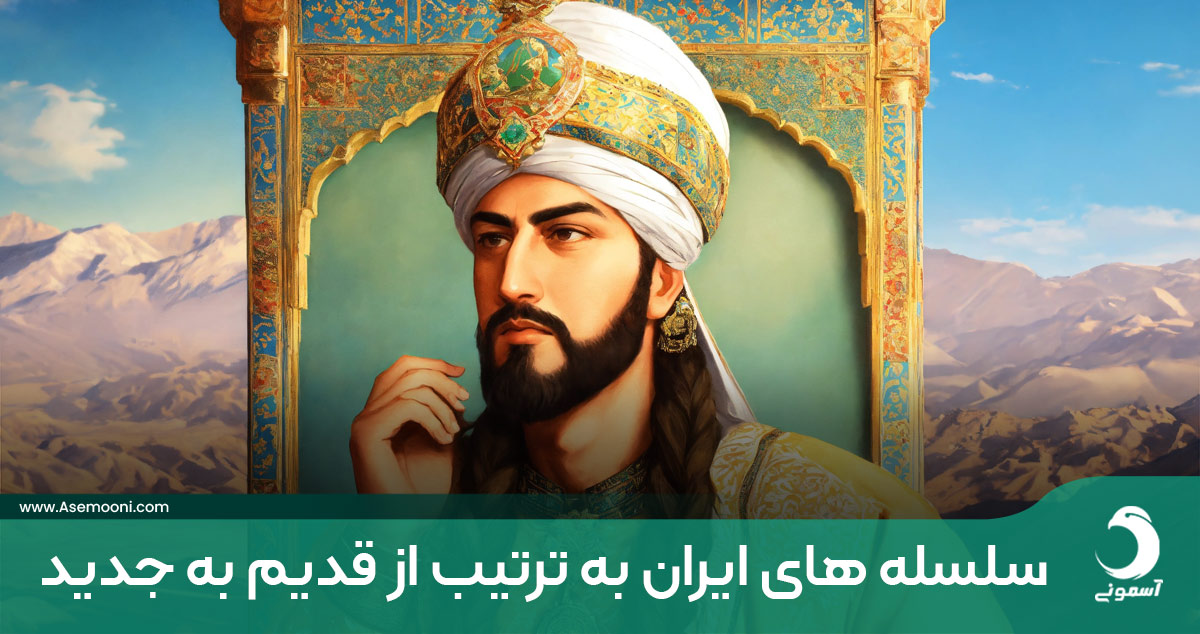 سلسله های ایران به ترتیب از قدیم به جدید