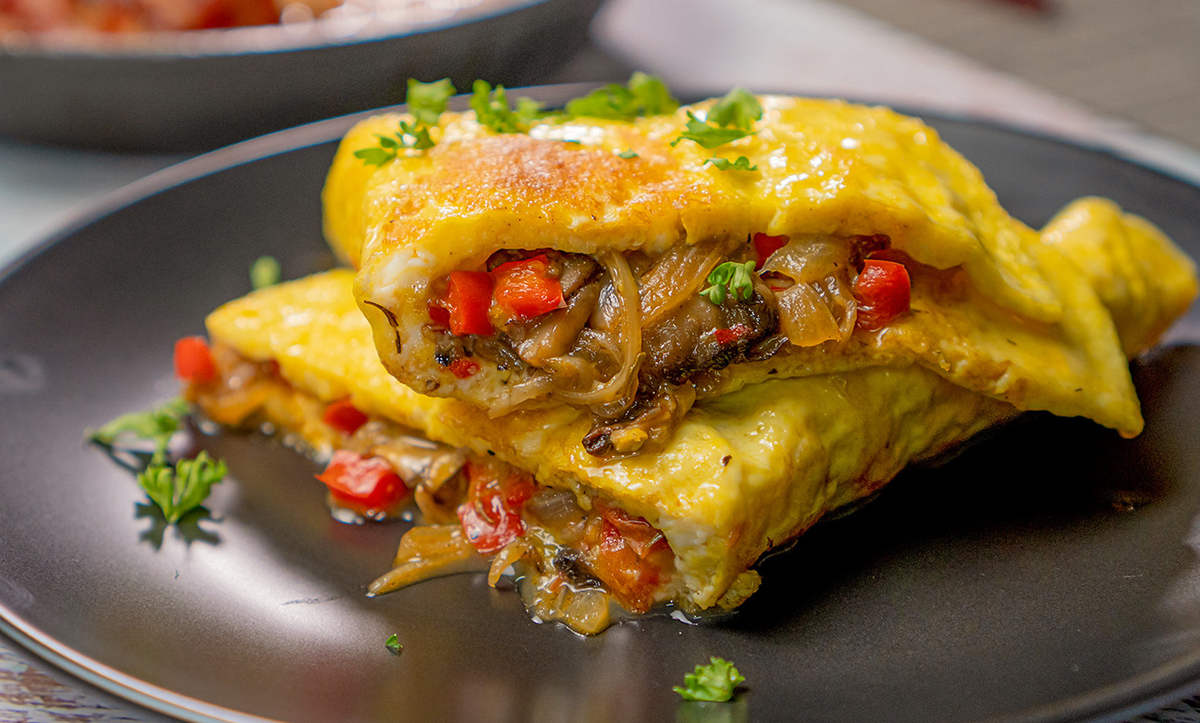 طرز تهیه املت قارچ