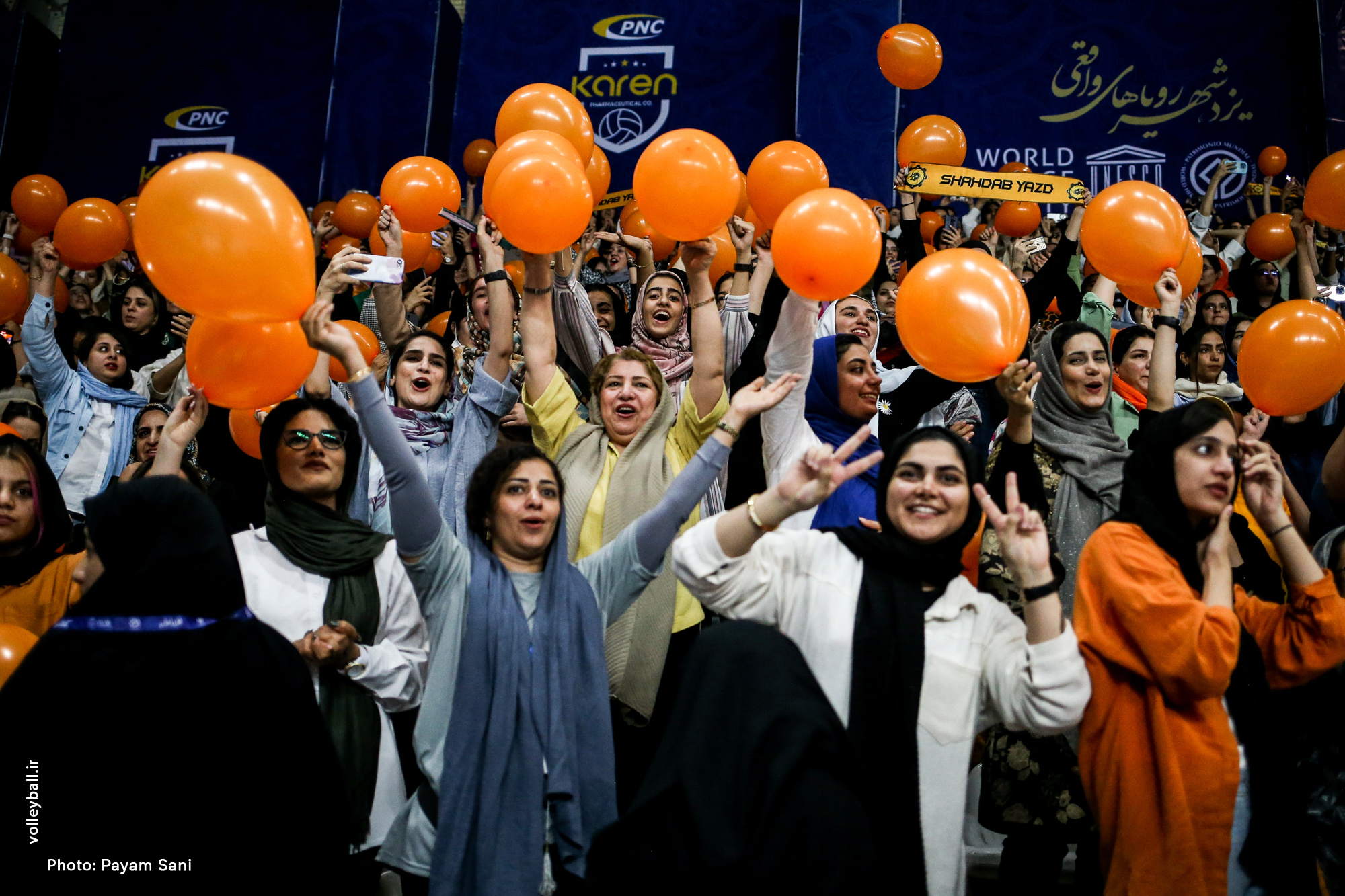 والیبال باشگاههای آسیا و زنان تماشاگر ایرانی