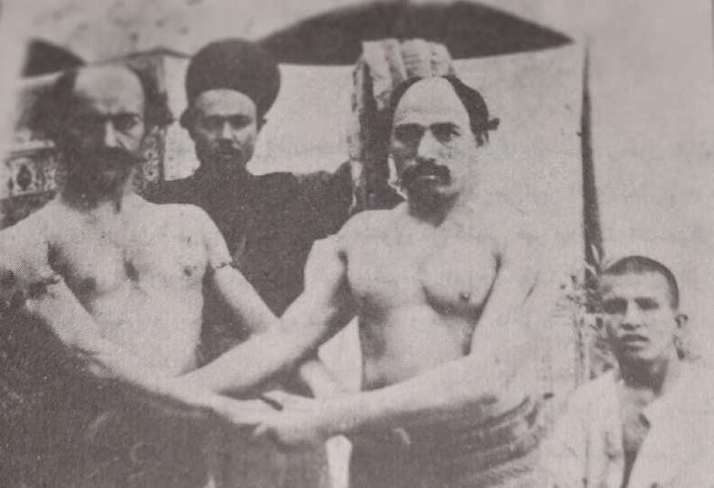 ظل السلطان و پهلوانان کشتی گیر