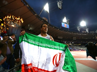 احسان حدادی و پرتاب دیسک المپیک