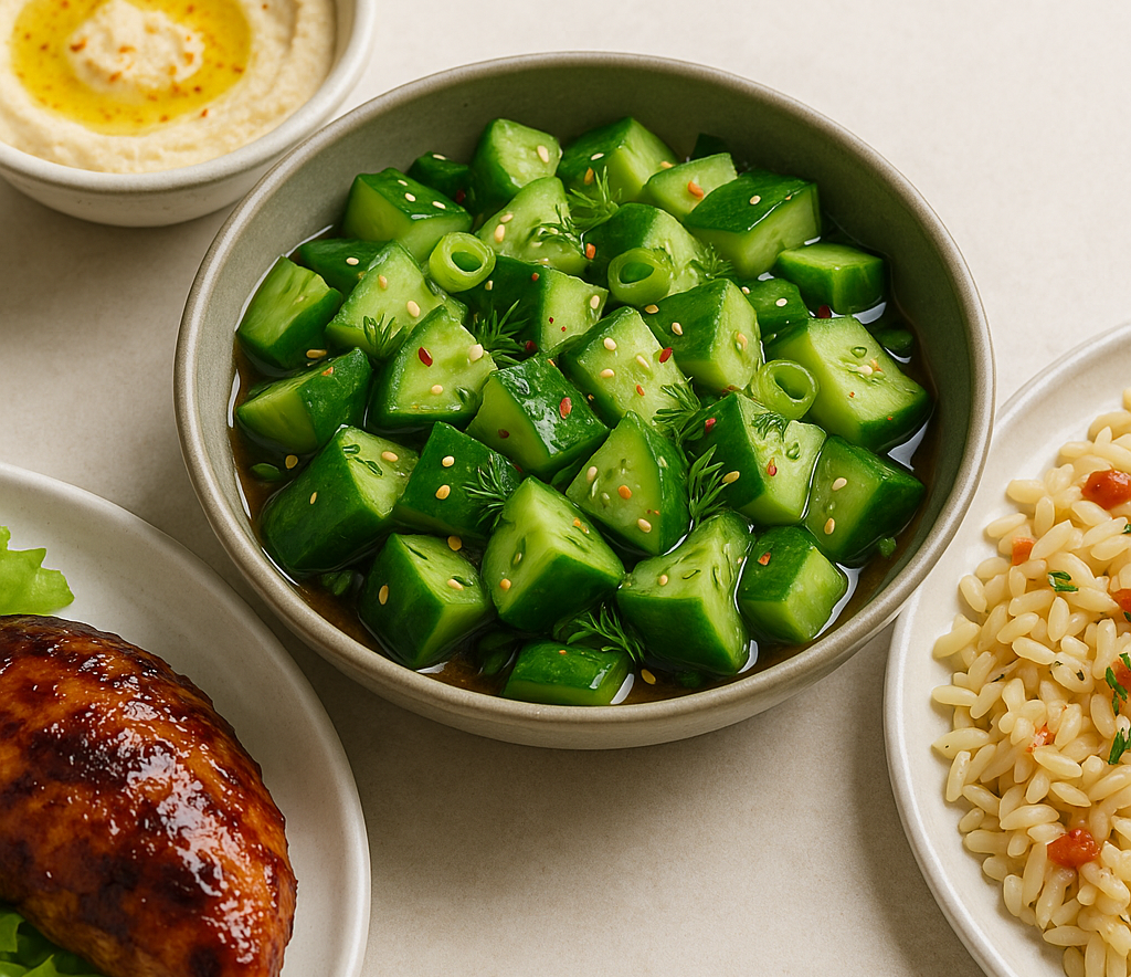 طرز تهیه انواع سالاد خیار