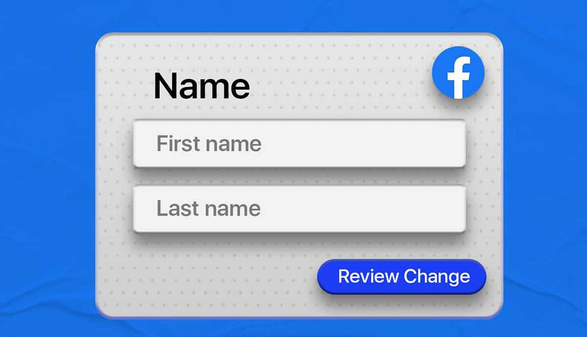 آموزش تغییر نام در فیسبوک