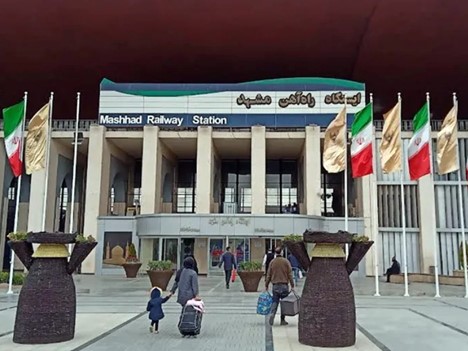 ایستگاه راه آهن مشهد کجاست؟ + مسیرها